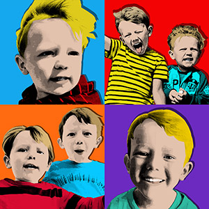 Warhol Pop art canvas example 9