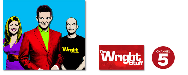 Channel 5, The Wright Stuff - Andy Warhol Pop Art Canvas commission